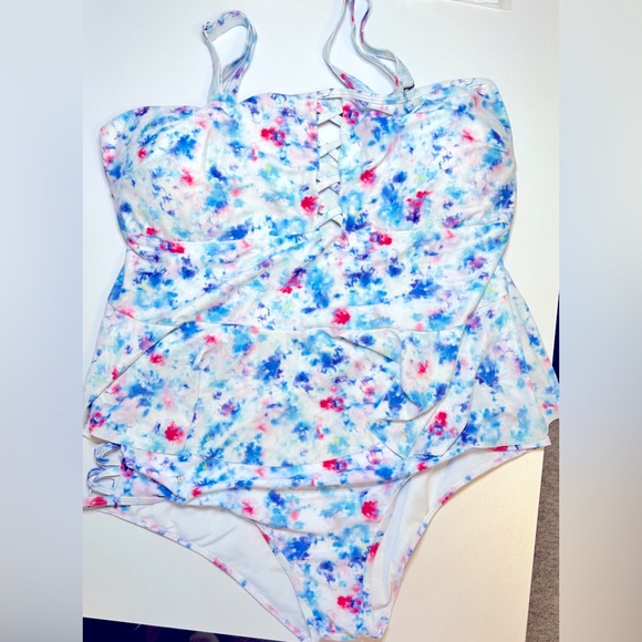 Sexy two-piece PLUS swimsuit - Picture 1 of 5